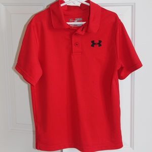Boys Under Armour Golf Polo